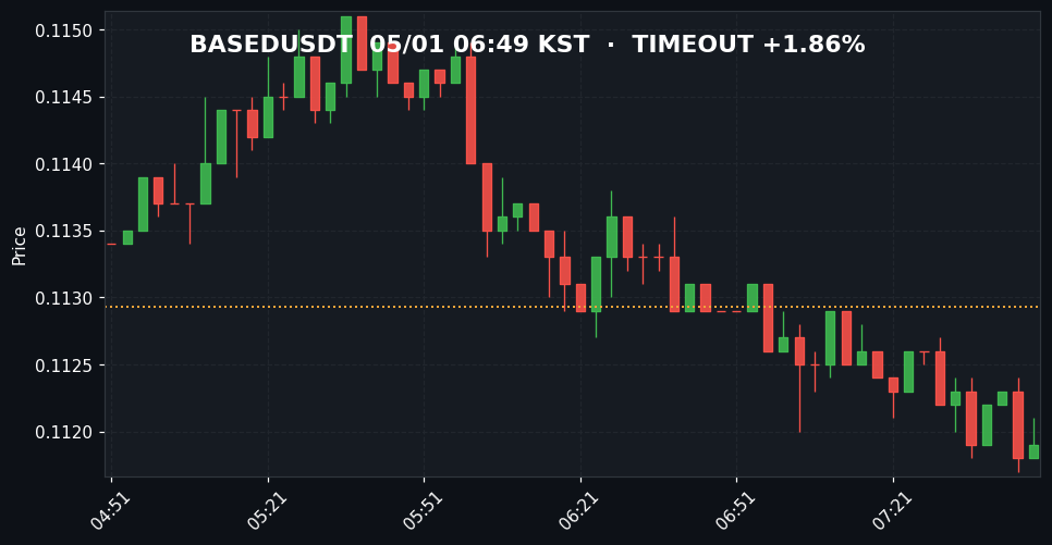 BASEDUSDT 3분봉