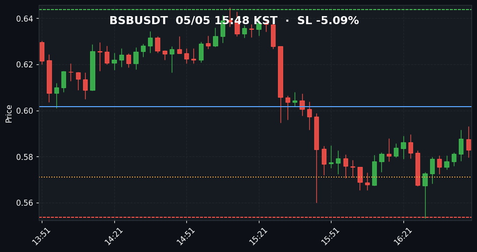 BSBUSDT 3분봉